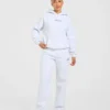 Sports Society Oversized-Jogginghose mit geradem Bein