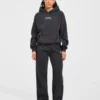 Sports Society Oversized-Jogginghose mit geradem Bein