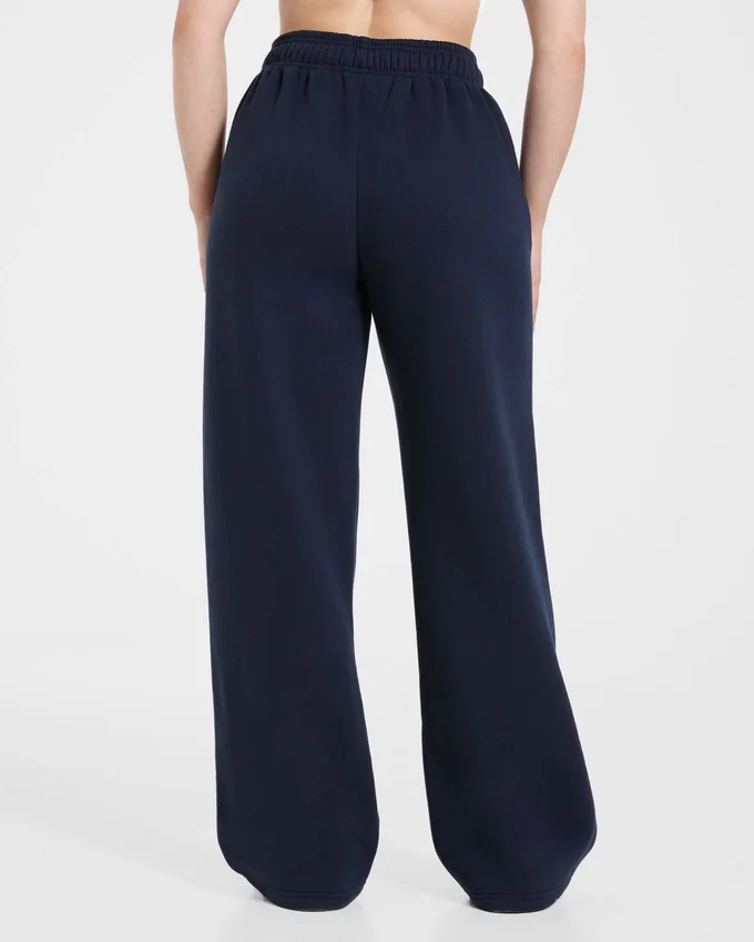 Sports Society Oversized-Jogginghose mit geradem Bein