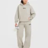 Sports Society Oversized-Jogginghose mit geradem Bein