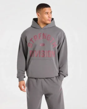 Strength Division Oversize-Hoodie