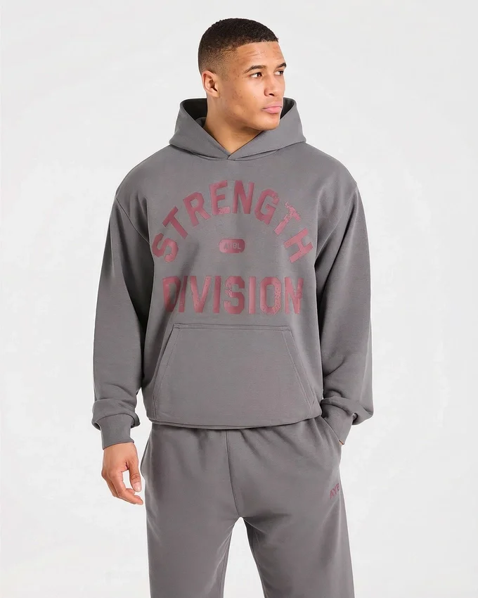 Strength Division Oversize-Hoodie