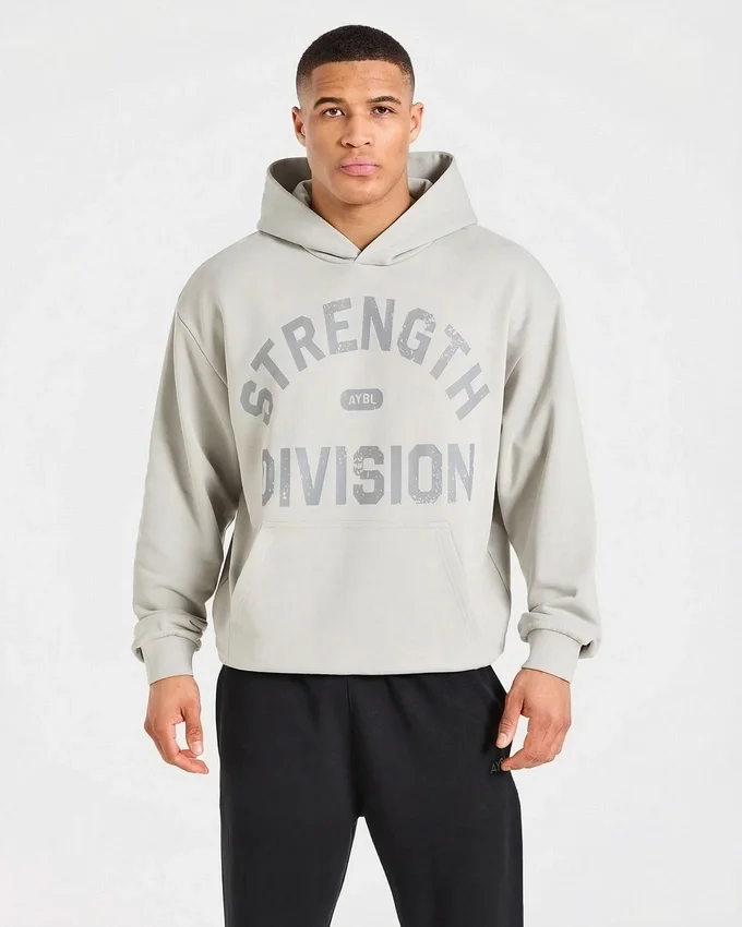 Strength Division Oversize-Hoodie