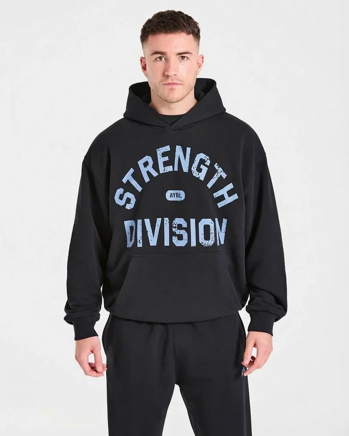 Strength Division Oversize-Hoodie