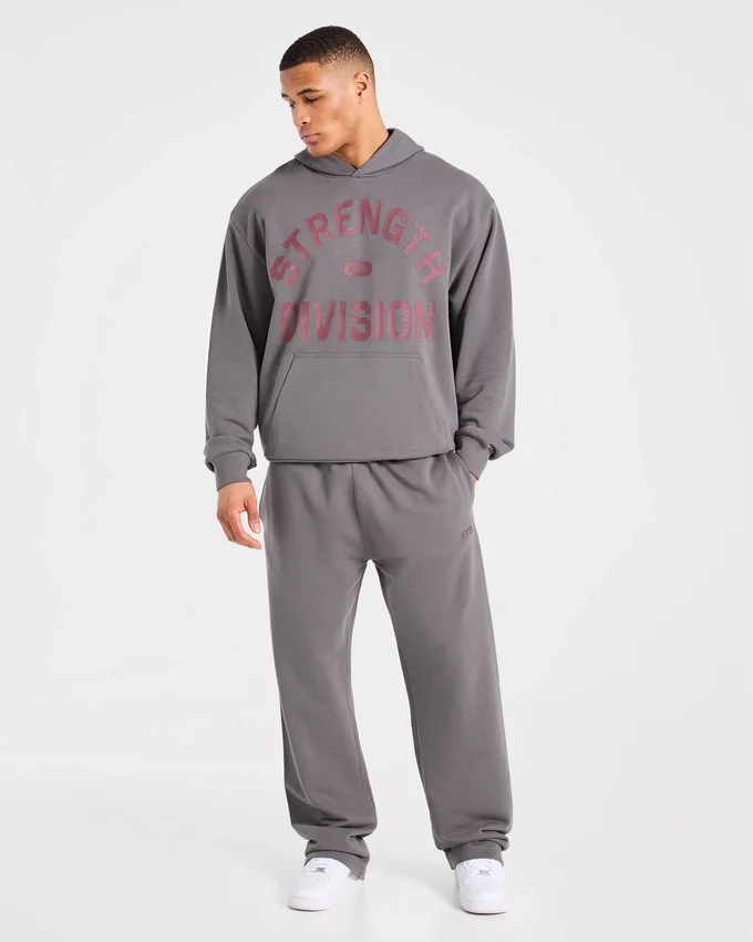 Strength Division Oversize-Hoodie