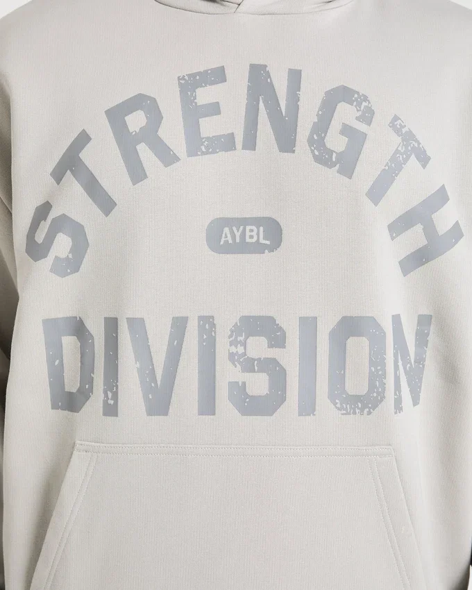 Strength Division Oversize-Hoodie