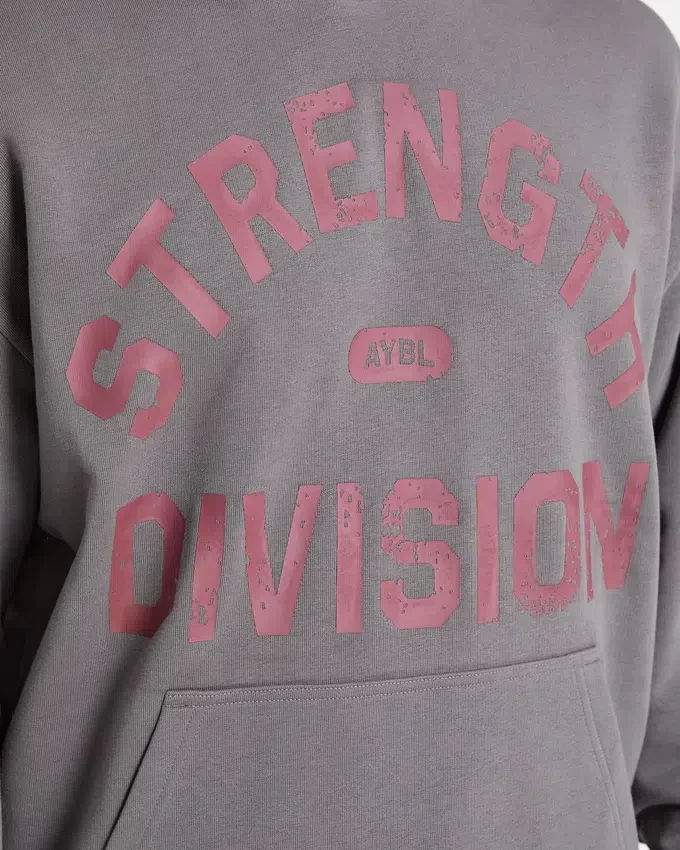 Strength Division Oversize-Hoodie