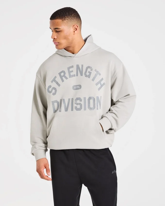 Strength Division Oversize-Hoodie