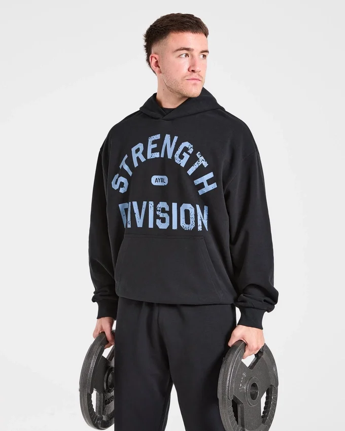Strength Division Oversize-Hoodie