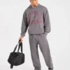 Strength Division Oversized-Jogginghose mit geradem Bein