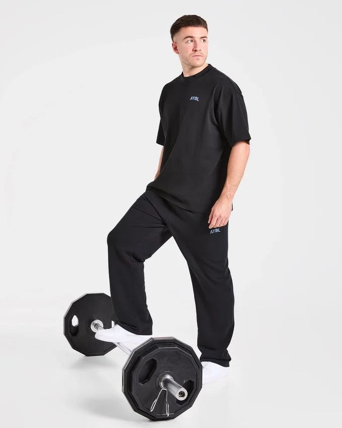 Strength Division Oversized-Jogginghose mit geradem Bein