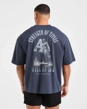 „Strength Of Titans“ Oversize-T-Shirt