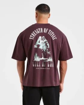 „Strength Of Titans“ Oversize-T-Shirt