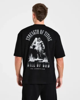 „Strength Of Titans“ Oversize-T-Shirt