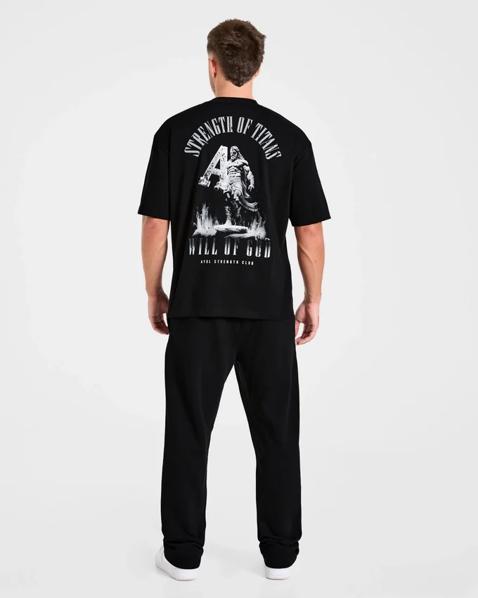 „Strength Of Titans“ Oversize-T-Shirt