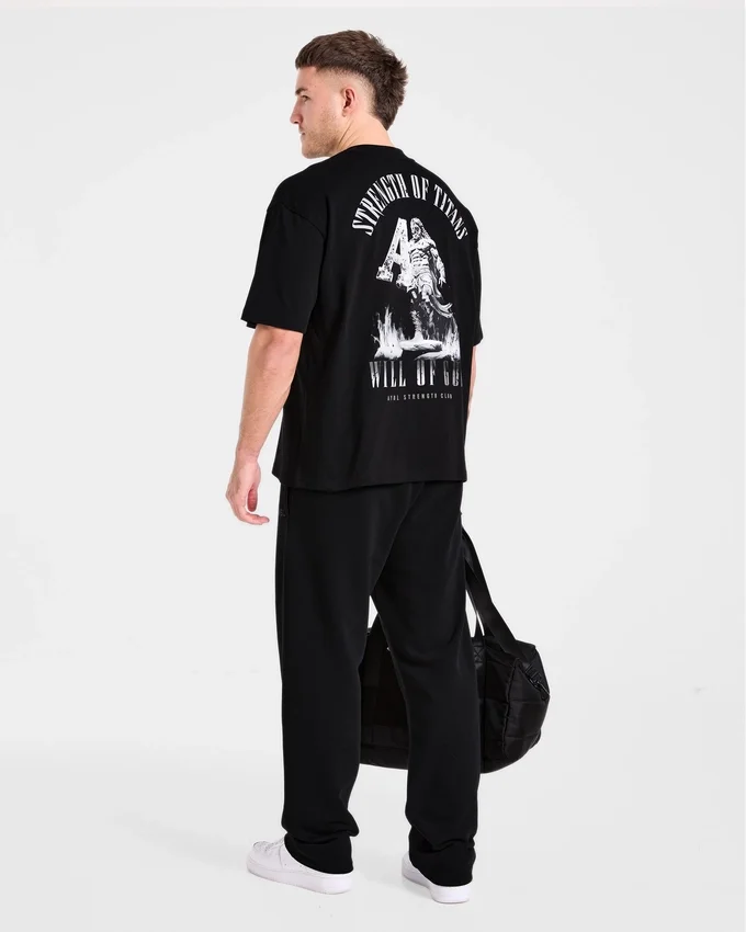 „Strength Of Titans“ Oversize-T-Shirt