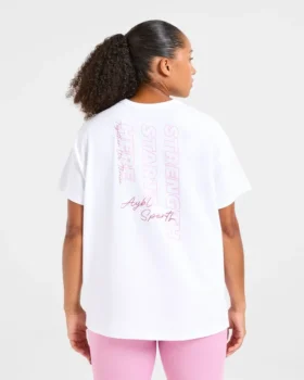 „Strength Starts Here“ Oversize-T-Shirt
