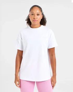 „Strength Starts Here“ Oversize-T-Shirt