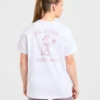 „Strong Women“ Oversize-T-Shirt mit Grafik
