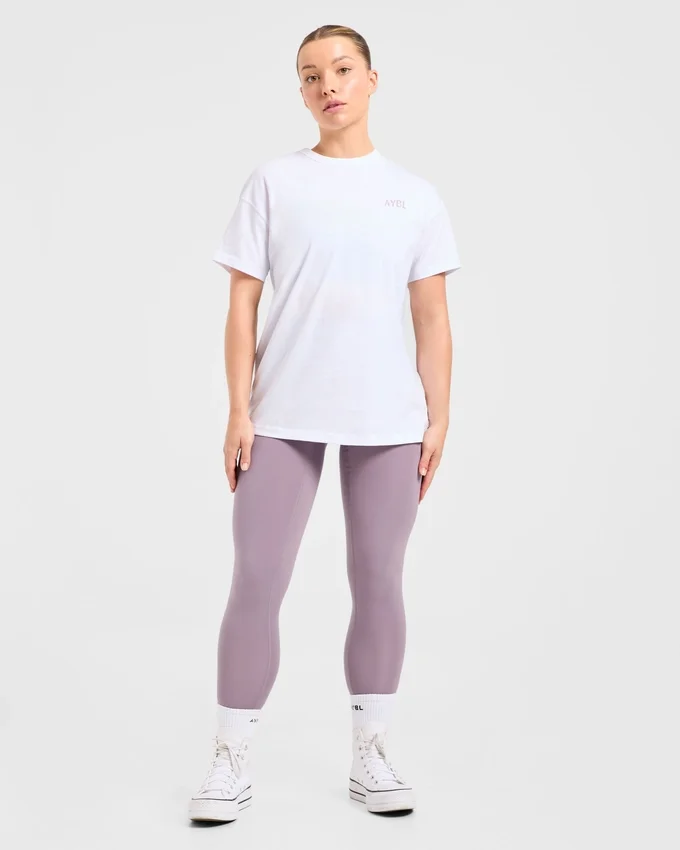 „Strong Women“ Oversize-T-Shirt mit Grafik