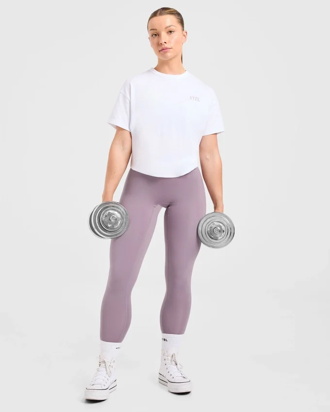 „Strong Women“ Oversize-T-Shirt mit Grafik