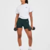 „Strong Women“ Oversize-T-Shirt mit Grafik