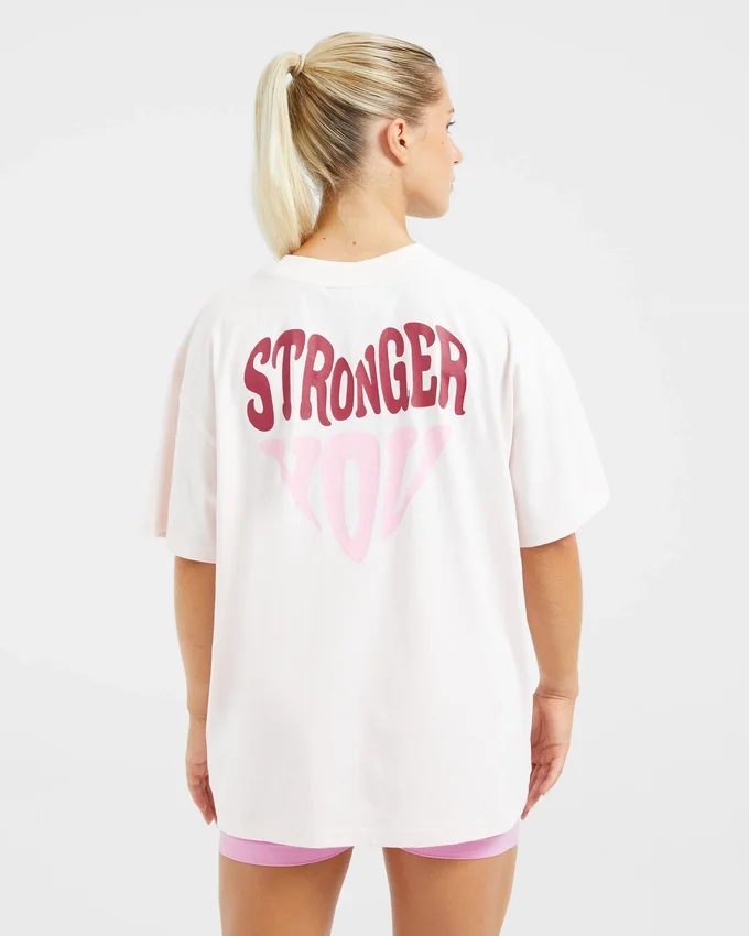 „Stronger You“ Oversize-T-Shirt