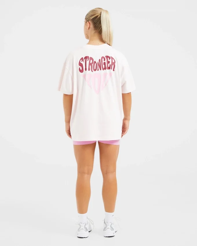 „Stronger You“ Oversize-T-Shirt