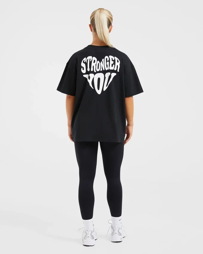 „Stronger You“ Oversize-T-Shirt