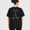 T-Shirt mit Power-Lifting-Illustration