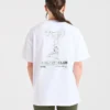 T-Shirt mit Power-Lifting-Illustration