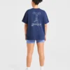 T-Shirt mit Power-Lifting-Illustration