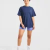 T-Shirt mit Power-Lifting-Illustration