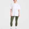 T-Shirt mit Power-Lifting-Illustration