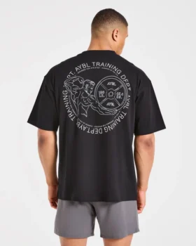 Training Dept. Illustration Oversize-T-Shirt
