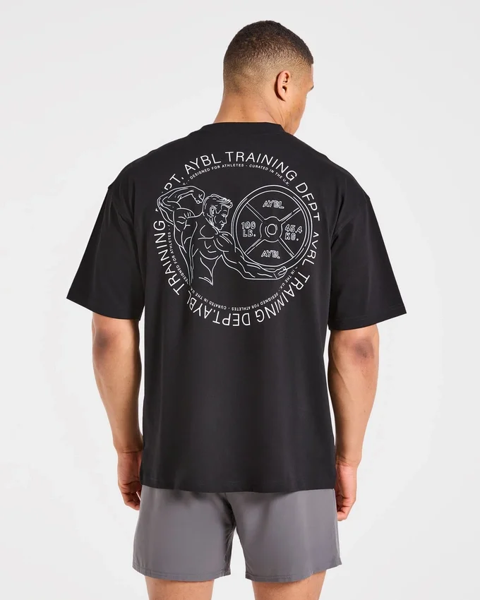 Training Dept. Illustration Oversize-T-Shirt