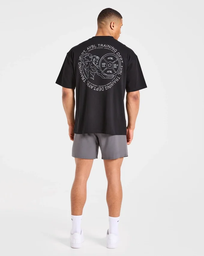 Training Dept. Illustration Oversize-T-Shirt