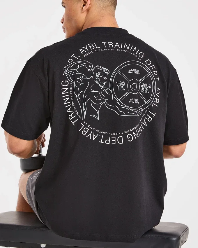Training Dept. Illustration Oversize-T-Shirt