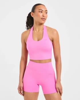 Unverzichtbares Crop-Top mit Neckholder