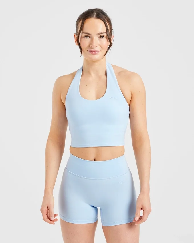 Unverzichtbares Crop-Top mit Neckholder