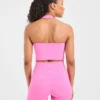 Unverzichtbares Crop-Top mit Neckholder