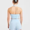 Unverzichtbares Crop-Top mit Neckholder