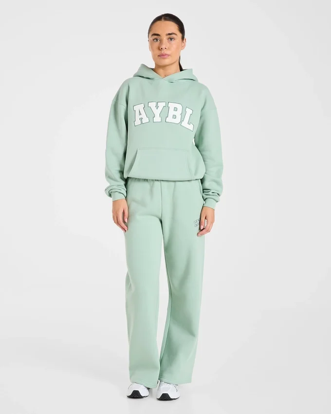 Varsity 2.0 Oversized-Jogginghose mit geradem Bein