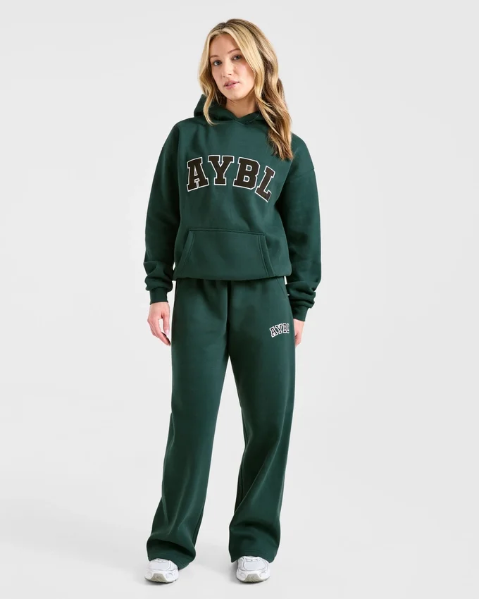 Varsity 2.0 Oversized-Jogginghose mit geradem Bein