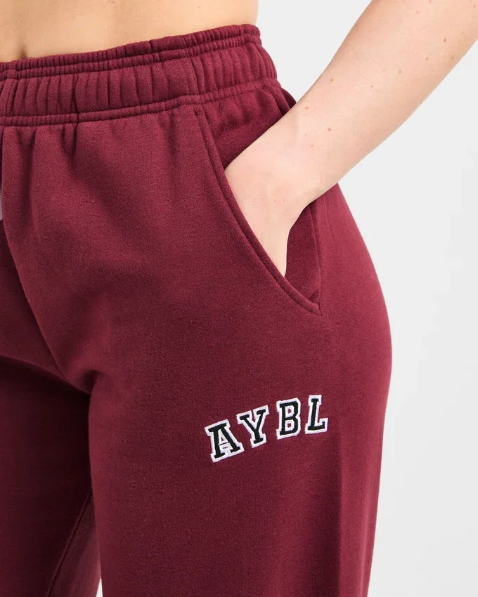 Varsity 2.0 Oversized-Jogginghose mit geradem Bein
