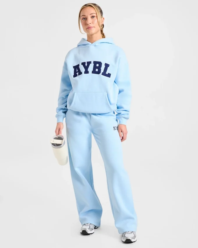 Varsity 2.0 Oversized-Jogginghose mit geradem Bein