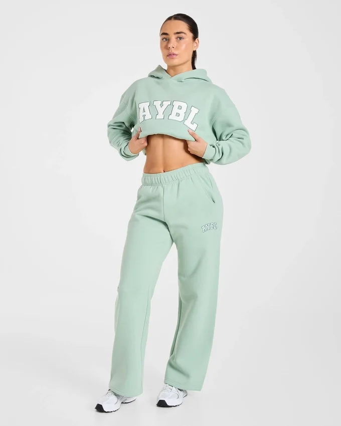 Varsity 2.0 Oversized-Jogginghose mit geradem Bein