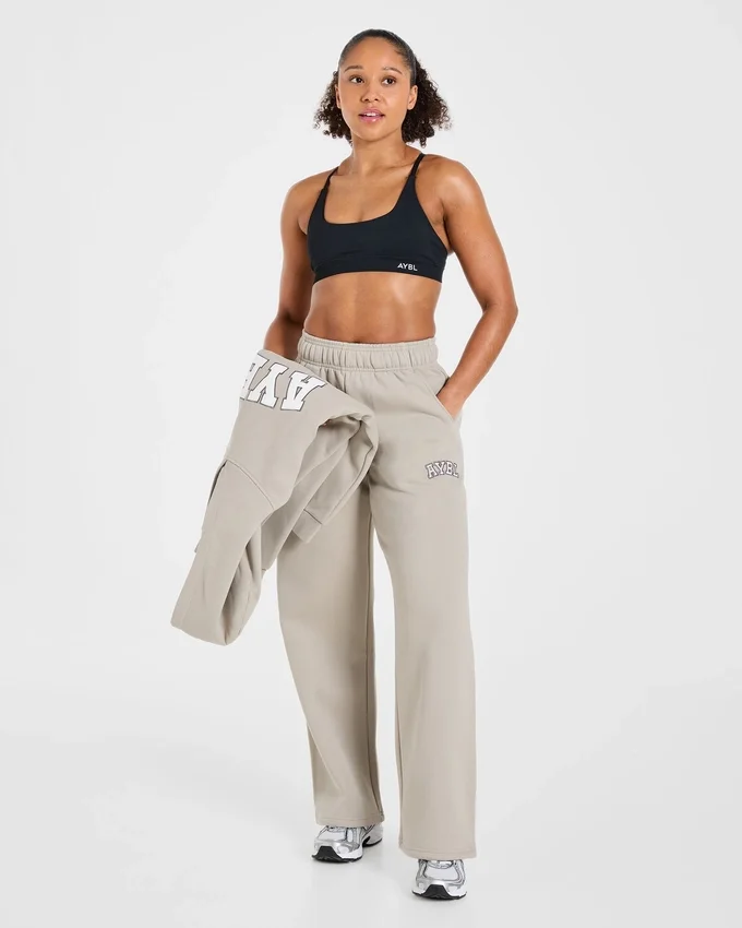 Varsity 2.0 Oversized-Jogginghose mit geradem Bein