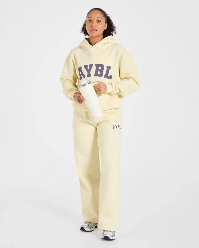 Varsity 2.0 Oversized-Jogginghose mit geradem Bein