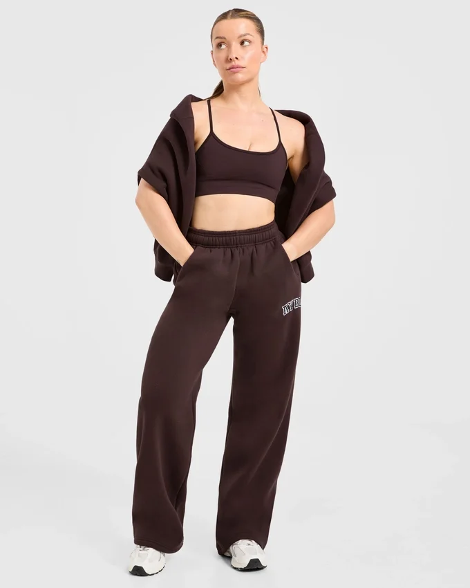 Varsity 2.0 Oversized-Jogginghose mit geradem Bein